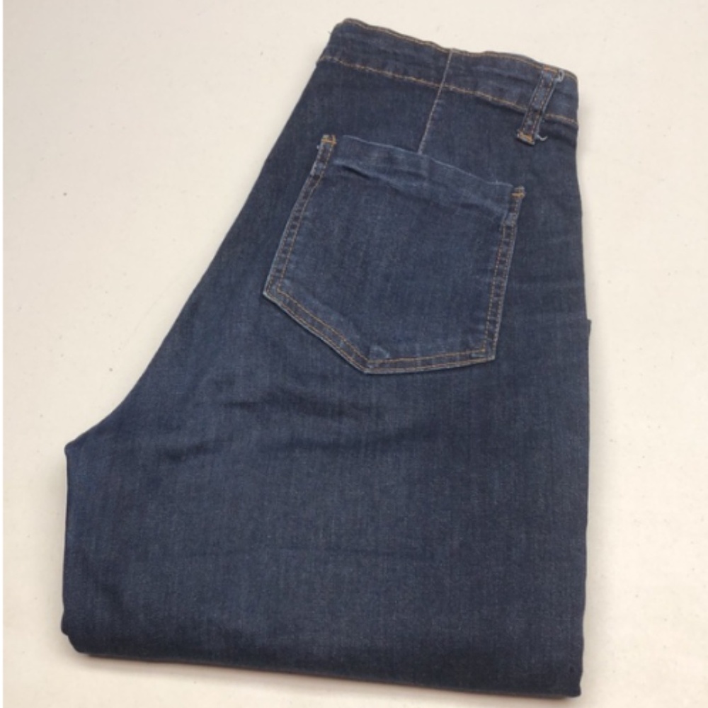 BOHO FOREVER 21 HI-RISE WIDE LEG FLARE JEANS 29x29 ⭐️